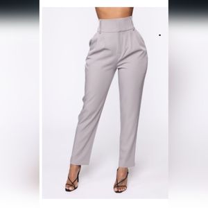 Move It High Waisted Pants - GreySize: XL